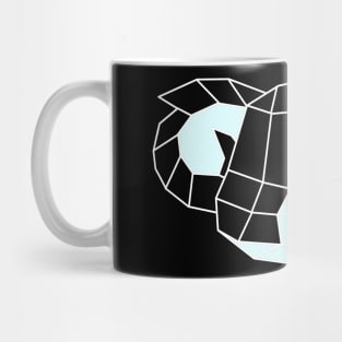 Low Poly Koala White Mug